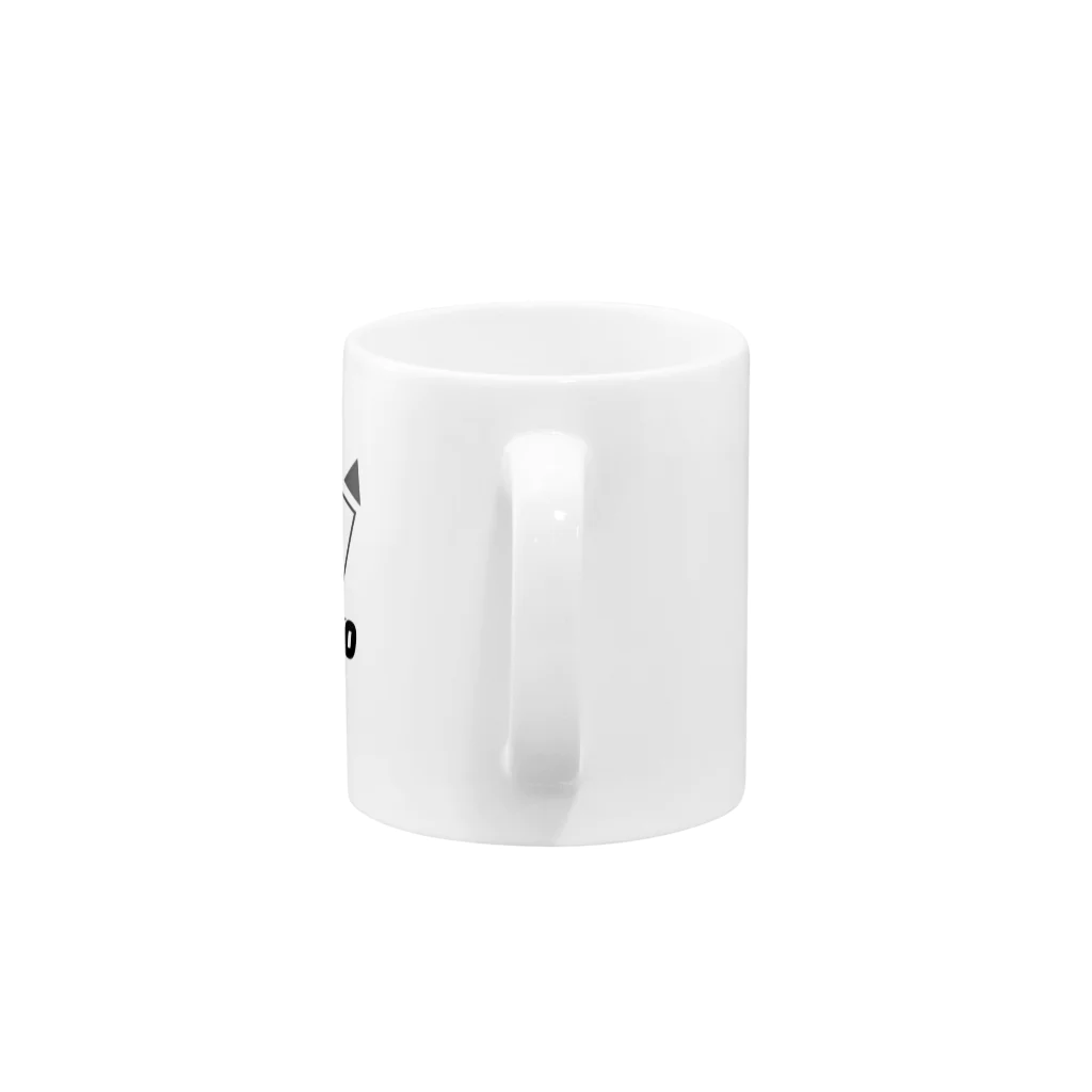 くすのキツネロゴ Mug :handle