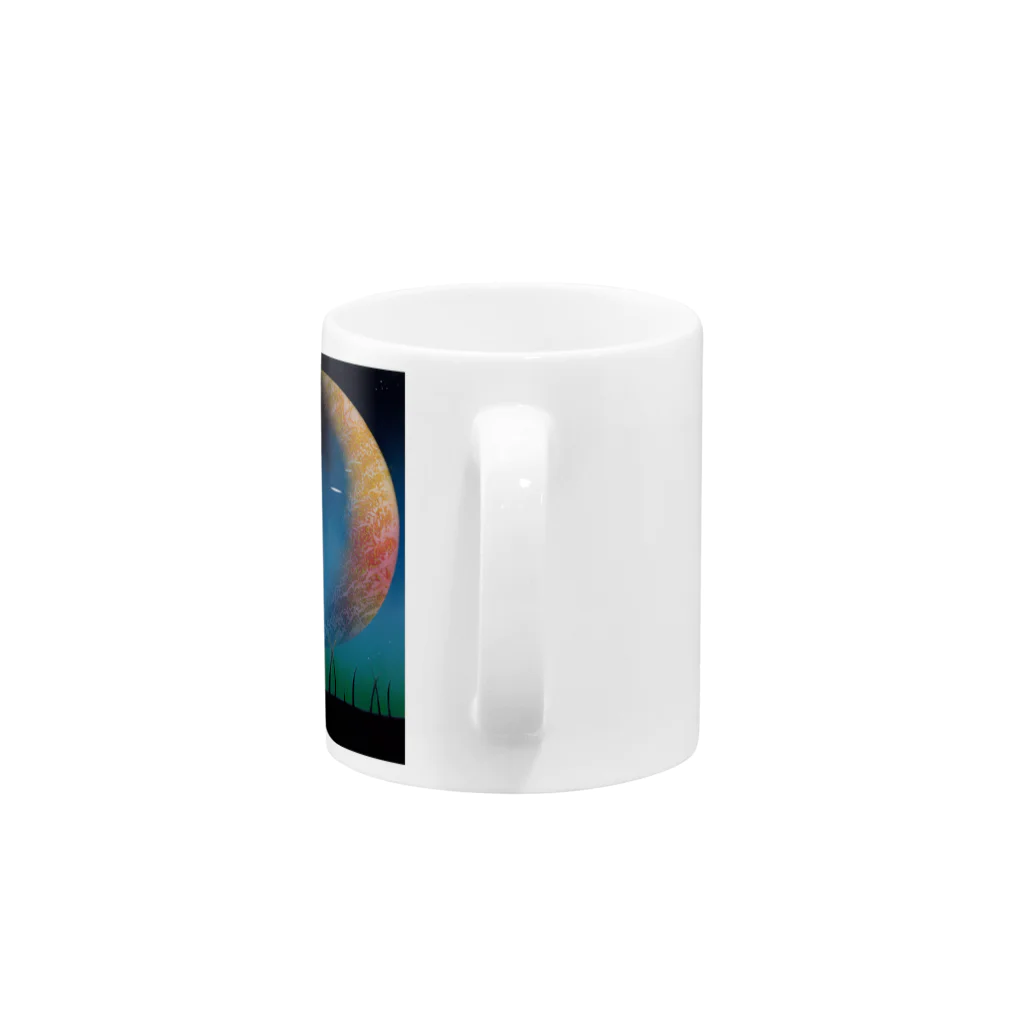 HOLLYWOOD-HIROの五重塔＆UFO Mug :handle