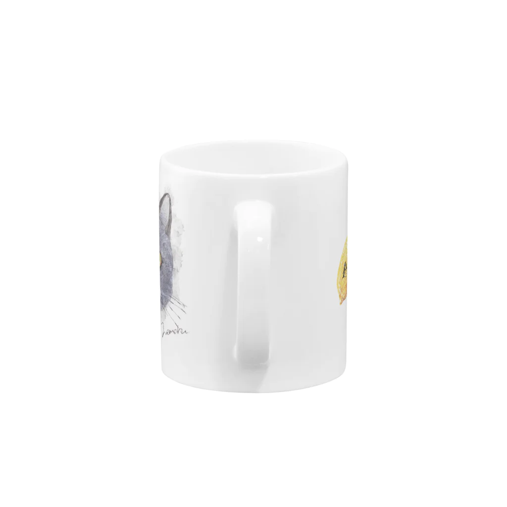 あめりすの猫と檸檬(Kaķis un Lemon) Mug :handle