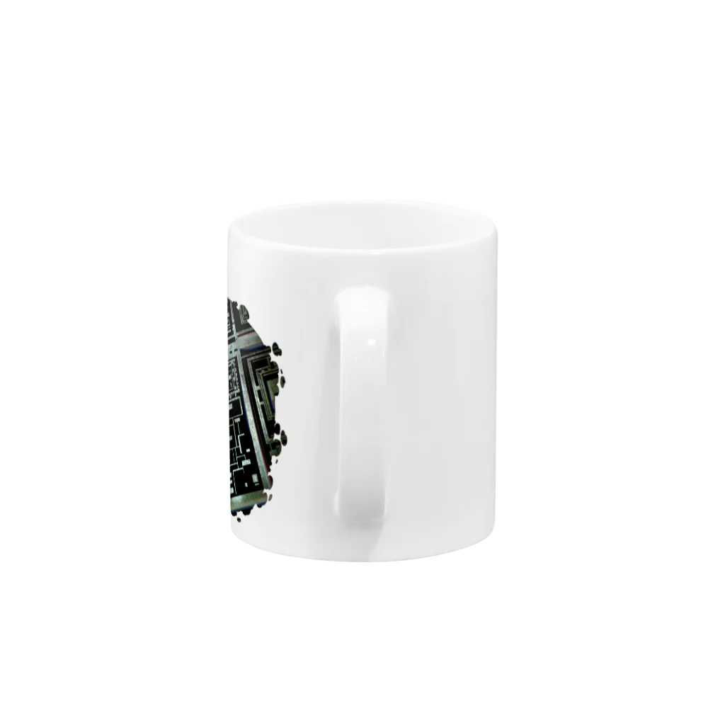 Haz la vida fácilのキカイのナカミ Mug :handle