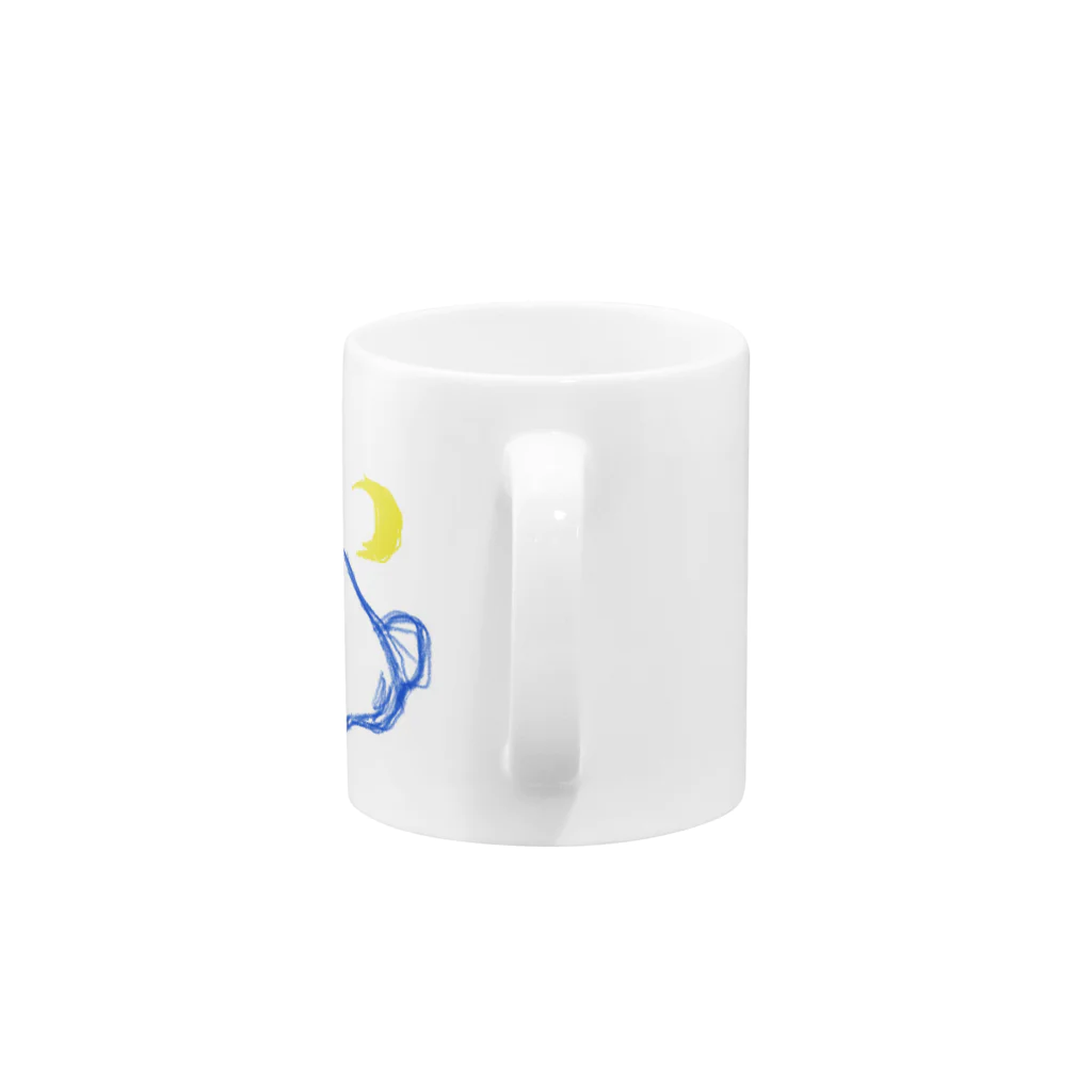 kiokuganeeのゆめみるしろくまくん Mug :handle