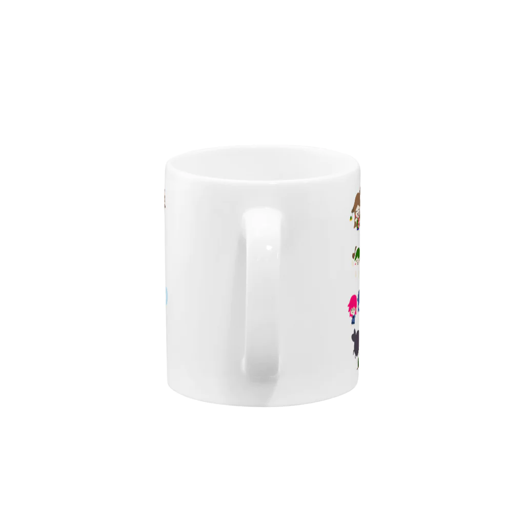 美加地商店の12星座な Mug :handle