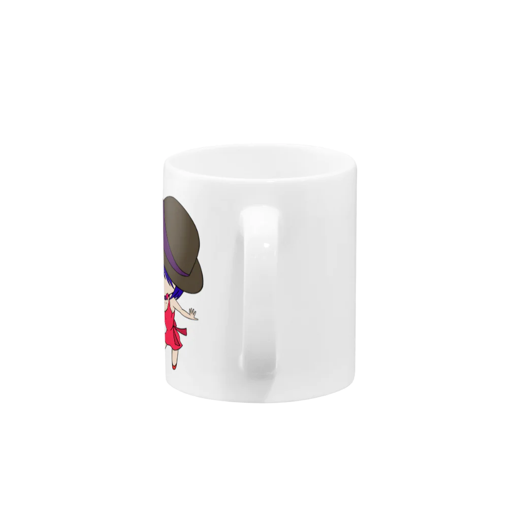 ギャラリー桃胡亭のEricaちゃま Mug :handle