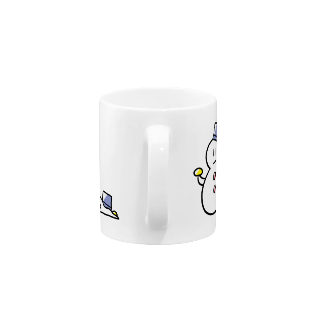 haruのゆきだるまマグ Mug :handle