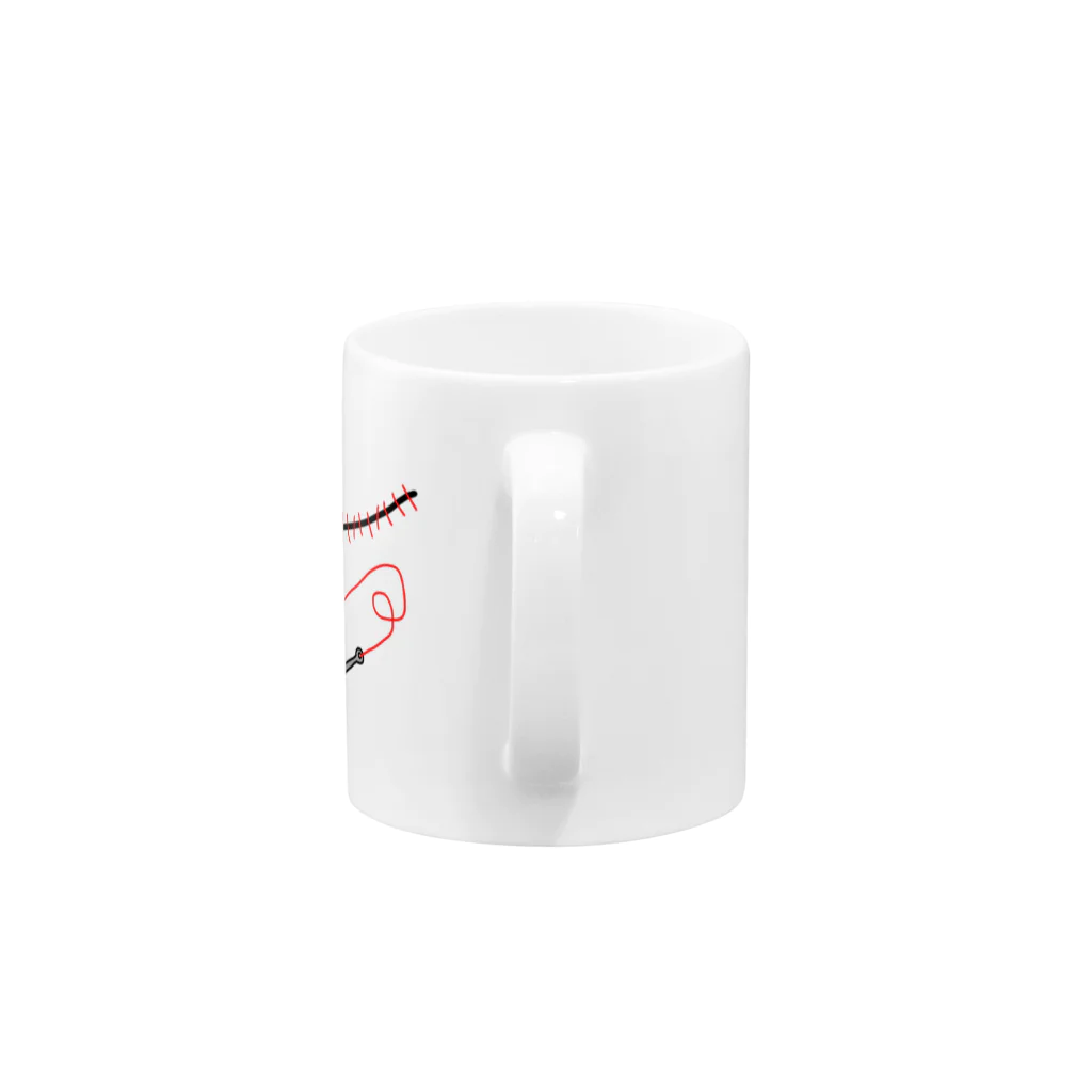 からあげ市場の糸と針 Mug :handle