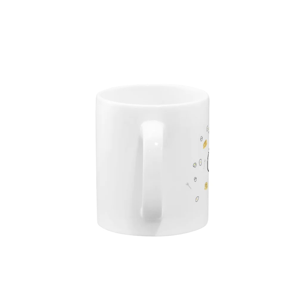 おしおちゃん（すず）のめだまやきofficial Mug :handle