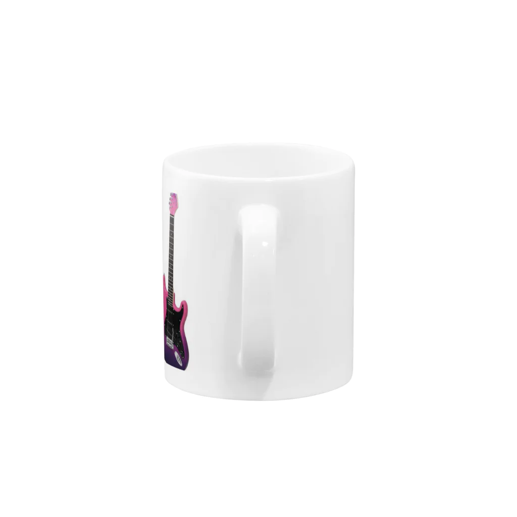 てるひさまるるんのピンクエレキギター Mug :handle