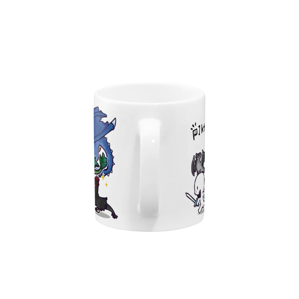 ぴくとのドラクラ Mug :handle