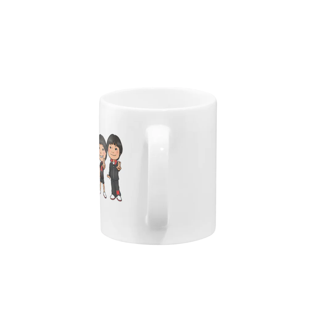 think-a worksの仲良し五人衆 Mug :handle