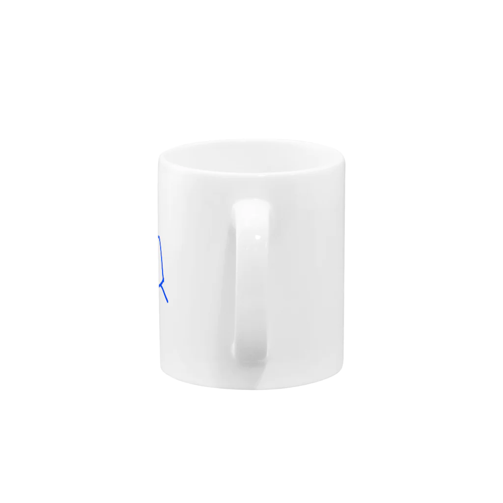 字余アクセルのトランジスタ Mug :handle