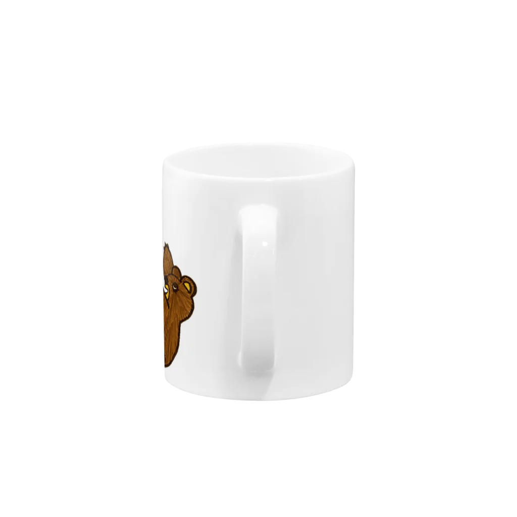 kita nobuwaのドロップくま Mug :handle