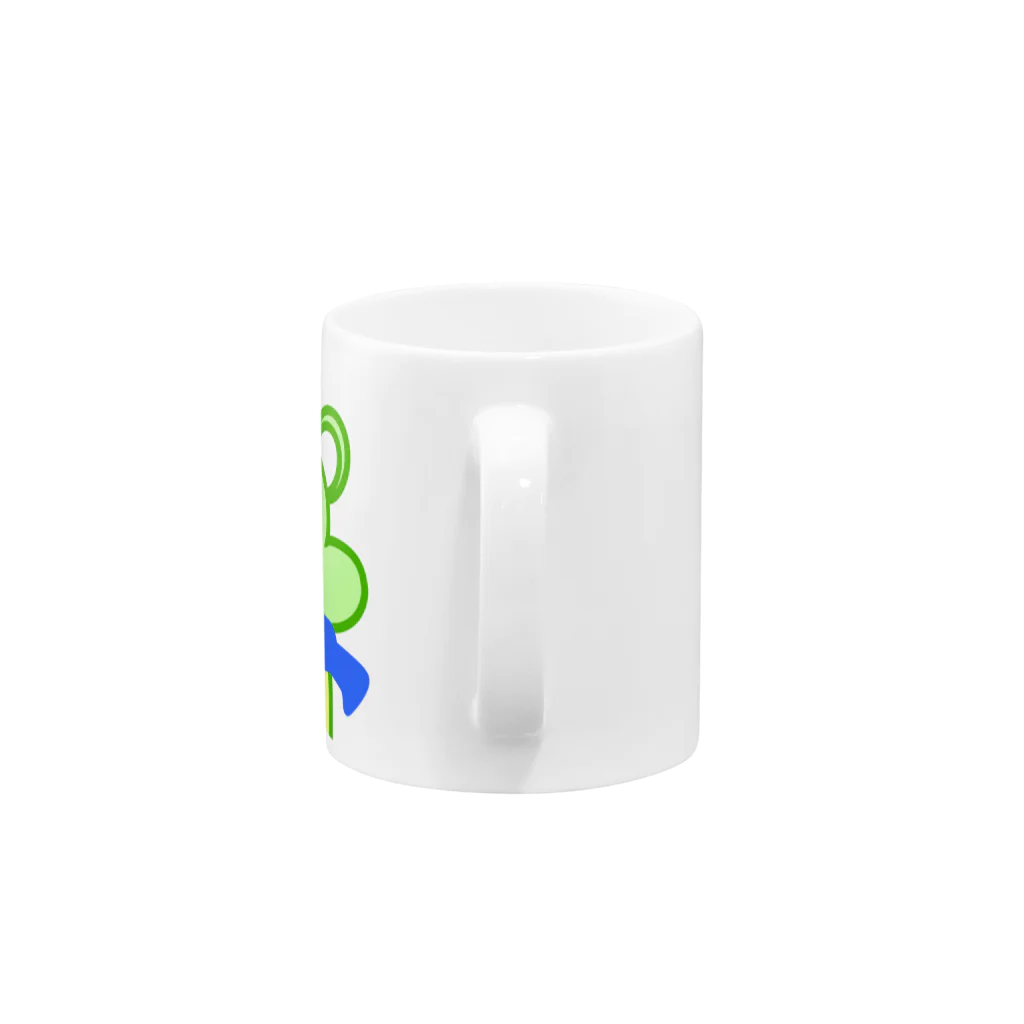 isaisaiisaaのカエルなのかなんなのか Mug :handle