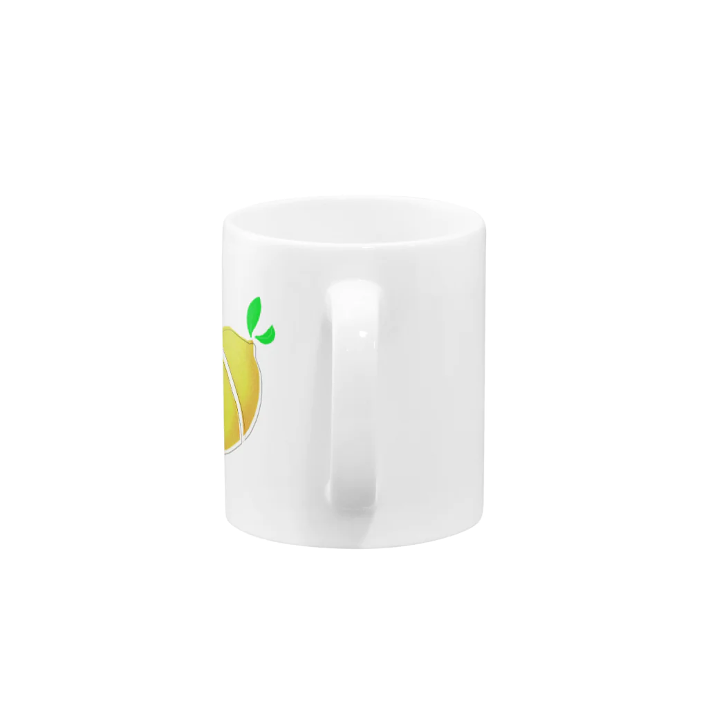 NATADEKOKOのレモン Mug :handle