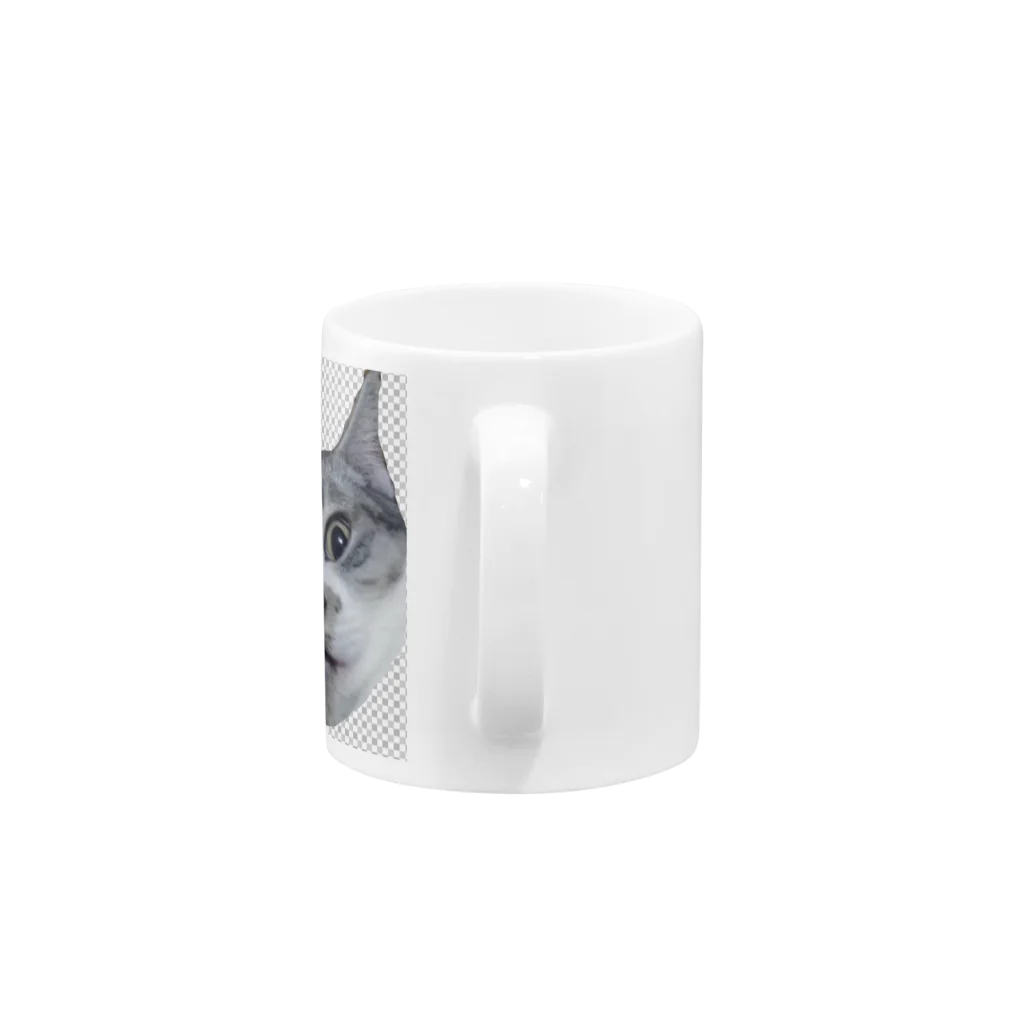 Una_nekoの★猫★ショコちゃんシリーズ Mug :handle