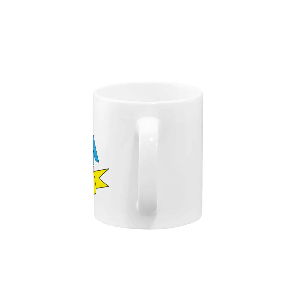 劇団ピエロの劇団ピエロオリジナルグッズ Mug :handle