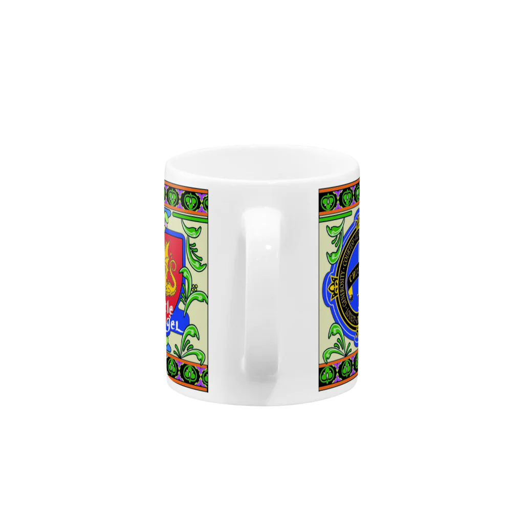 Castle　Tintagelのティンタジェルロゴ カップ Mug :handle