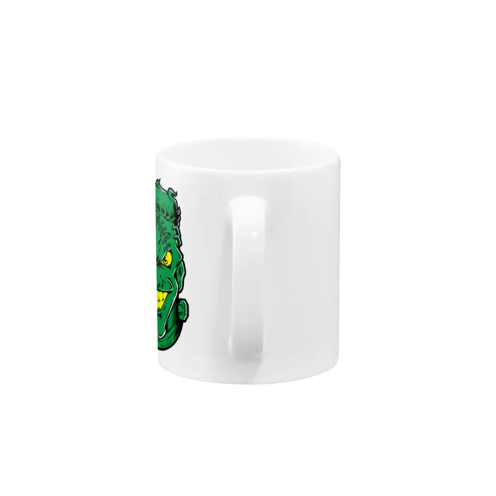 TOMOKUNIのフランケン FACE【カラー】 Mug :handle