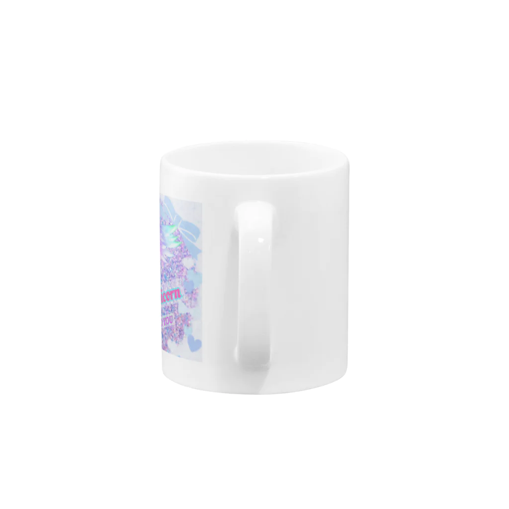 sweet unicornのsweet magic Mug :handle