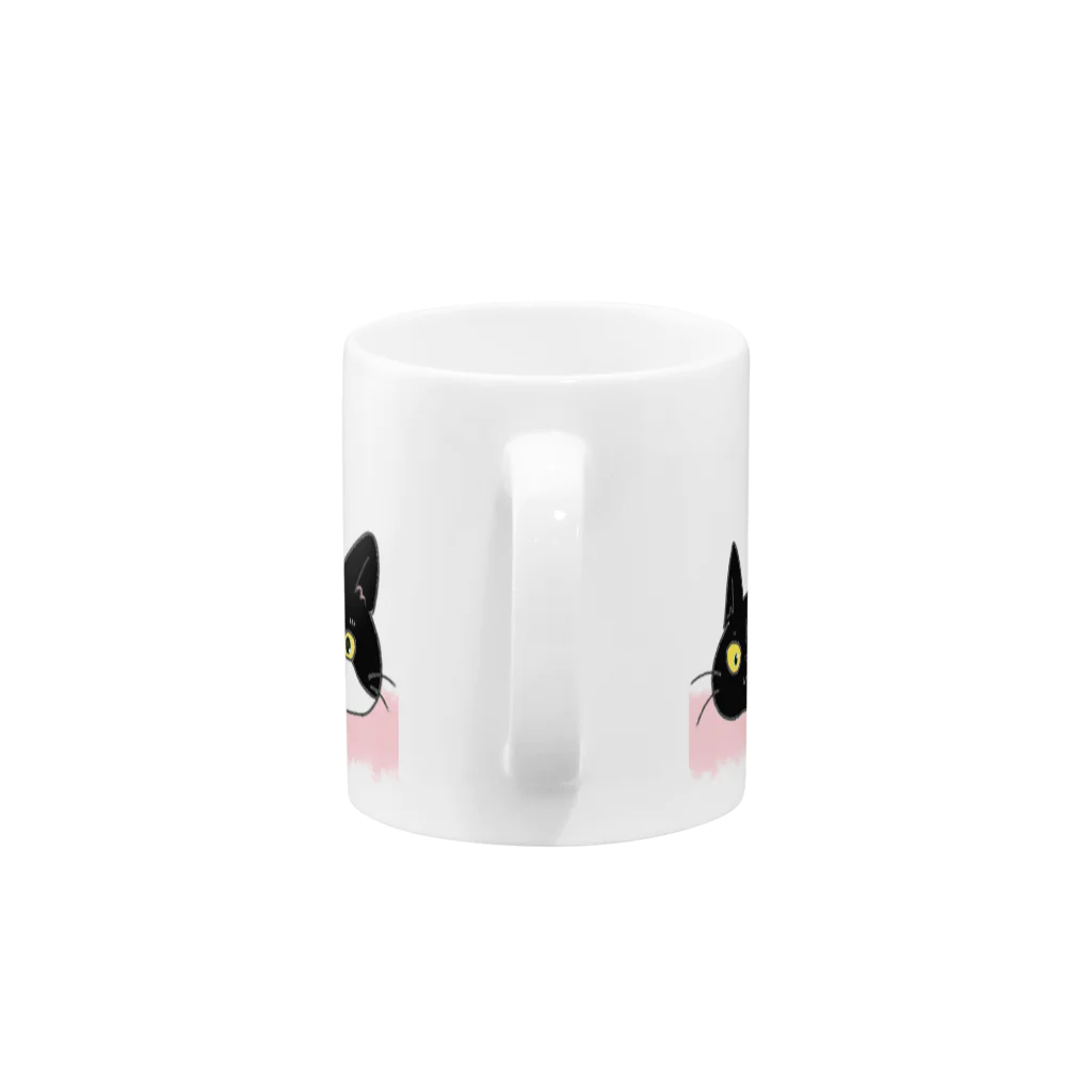 にくにゃんこのまめみい Mug :handle