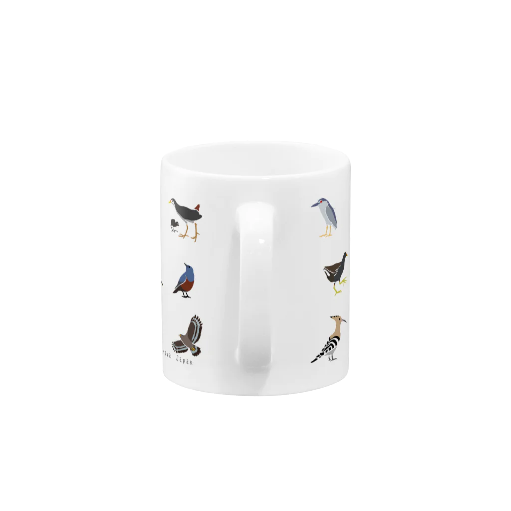 しまのなかまfromIRIOMOTEのしまのなかま鳥類16 Mug :handle