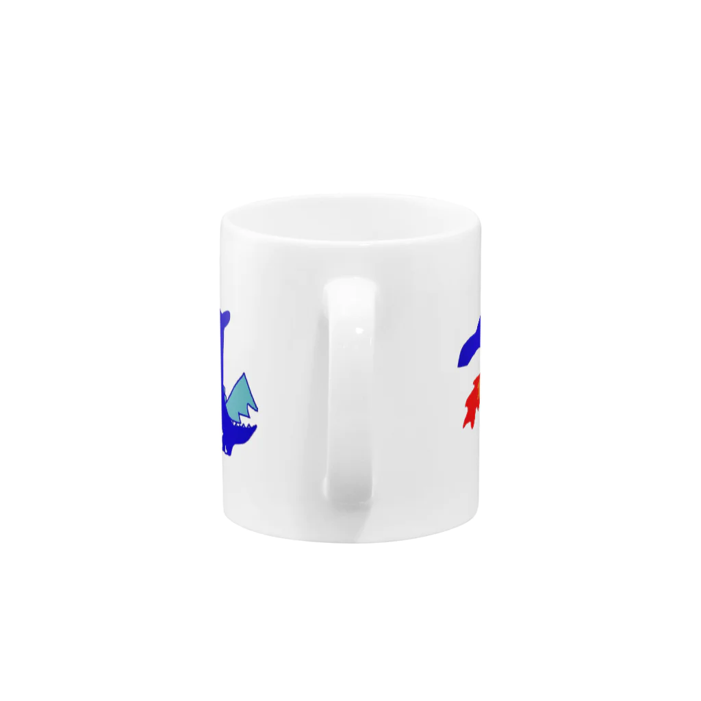 __AlohiLani__のどらごんくん Mug :handle