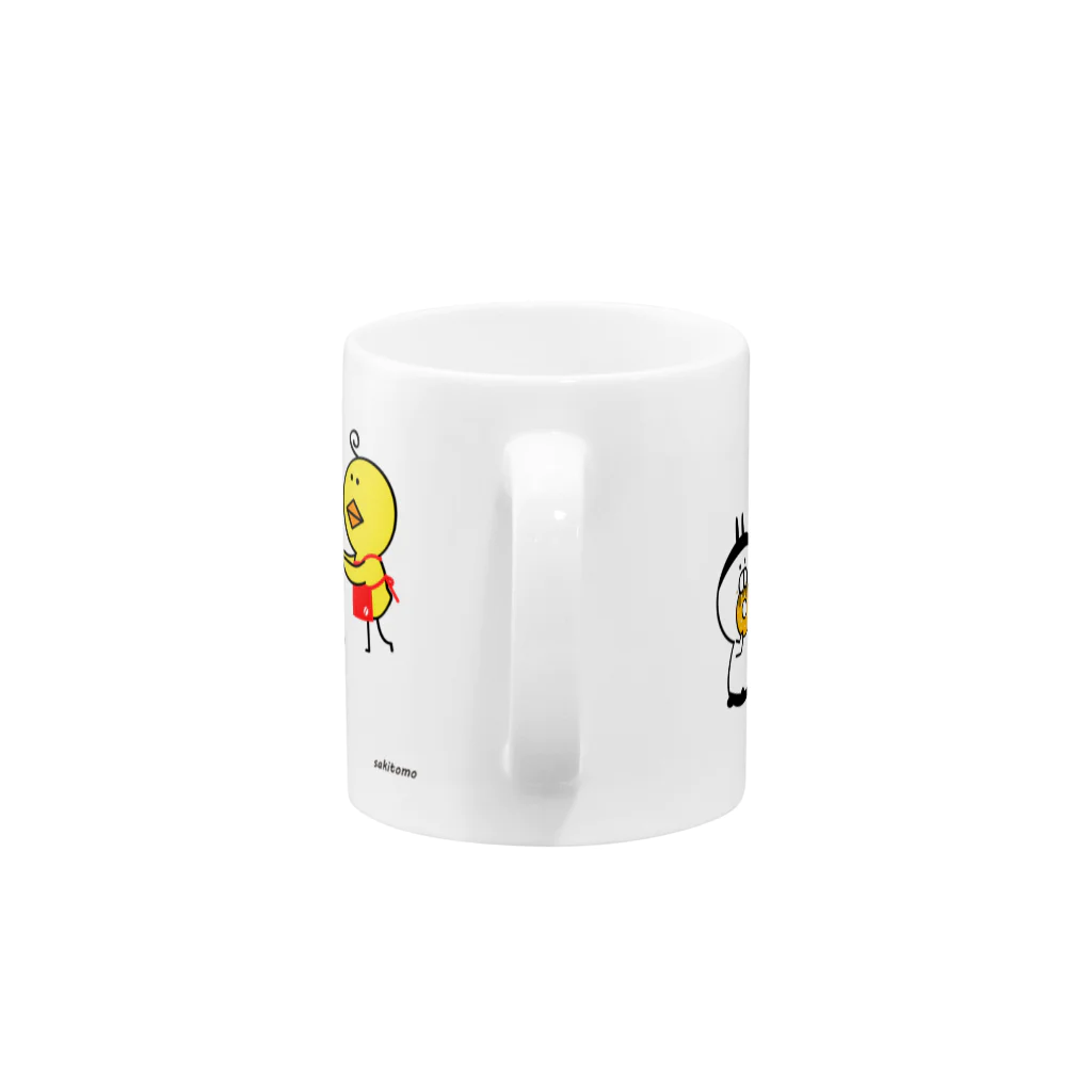 さきとものお店のみんなでティータイム Mug :handle