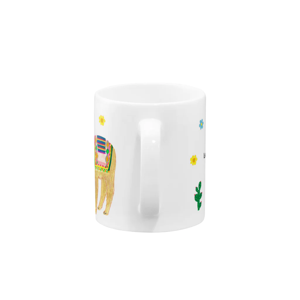 yminaminのアルパカマグA Mug :handle