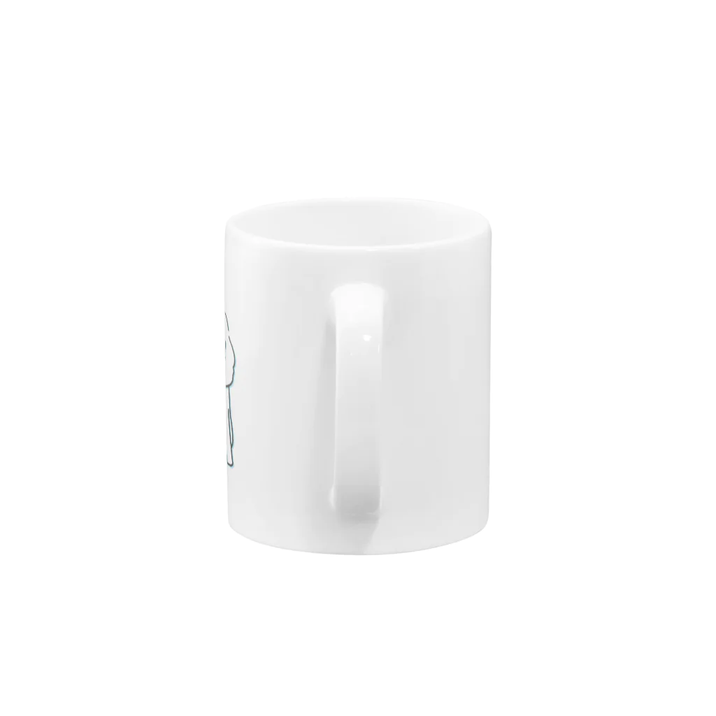 ソラリナのふわふわトイプードル 4 Mug :handle