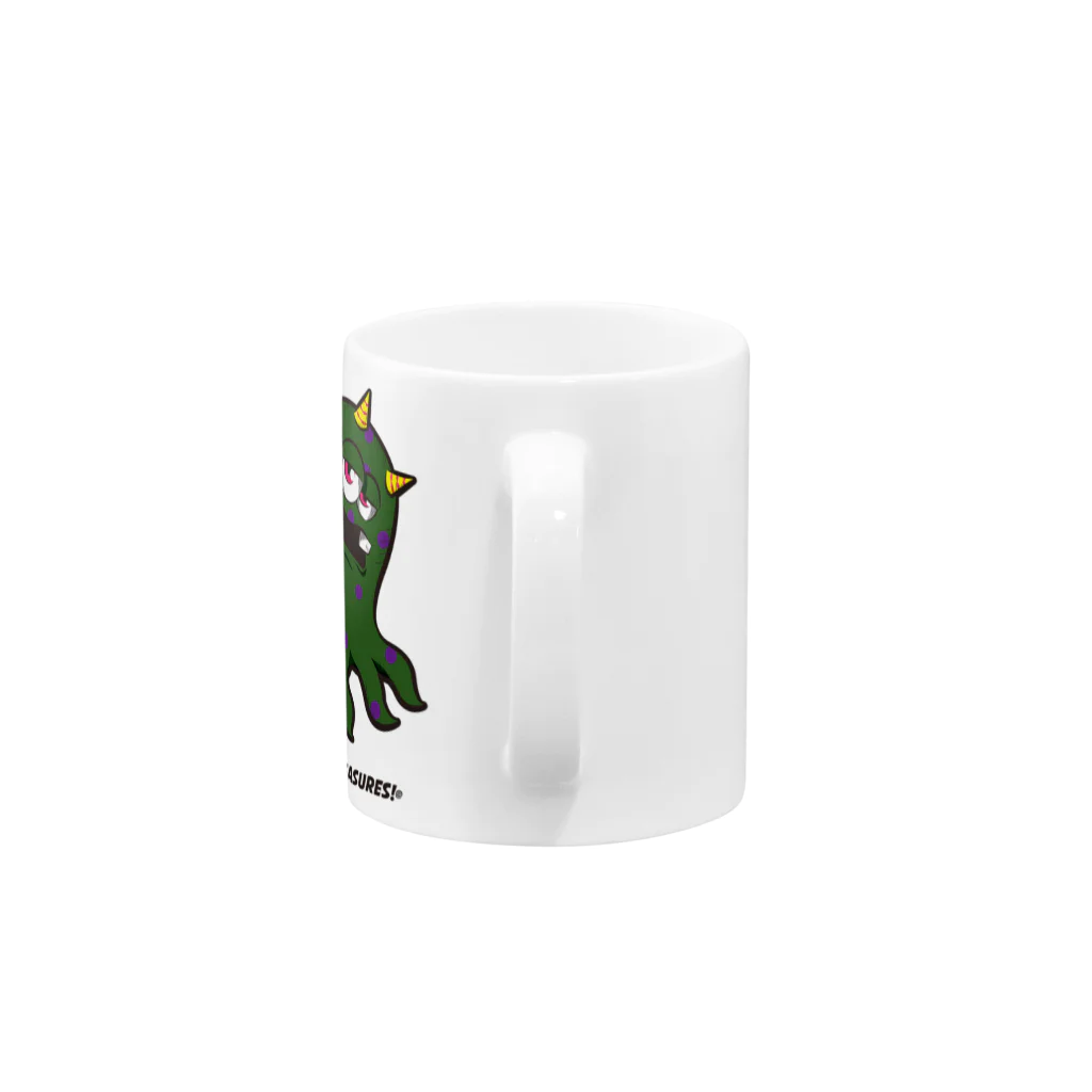 Creepy Treasures!のCrazy Monster! Octon 【A】 Mug :handle