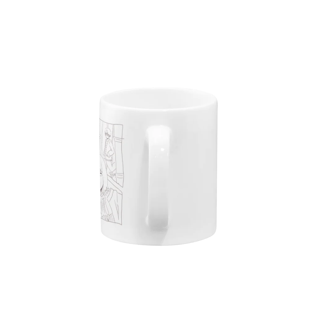 きょんCの神社３ Mug :handle