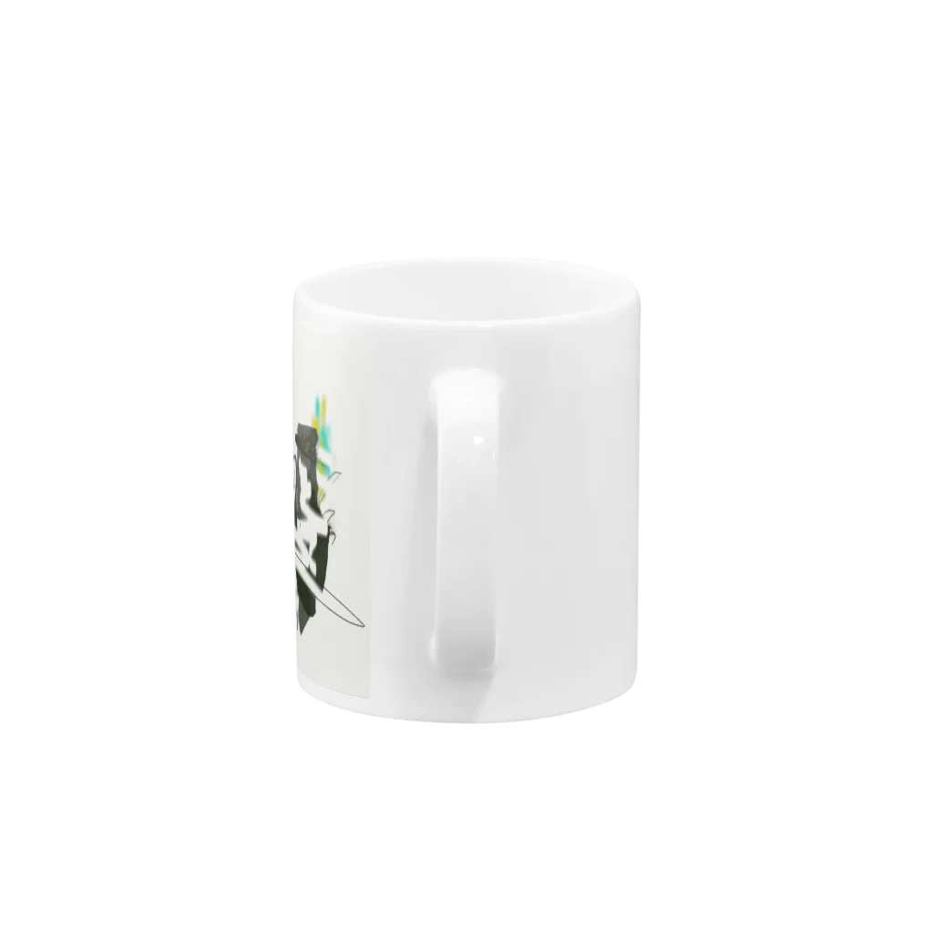 ruhacchiのドローイング Mug :handle