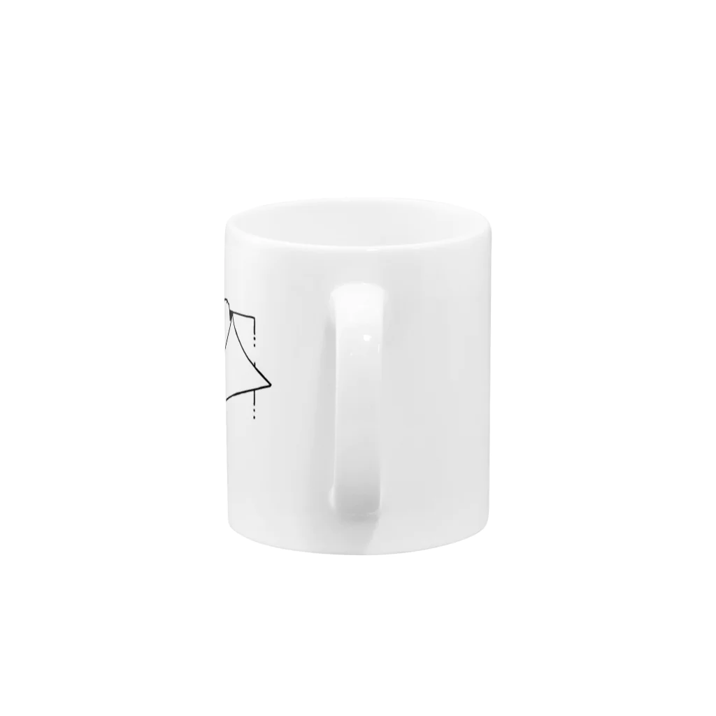 未完屋のぺらっ Mug :handle