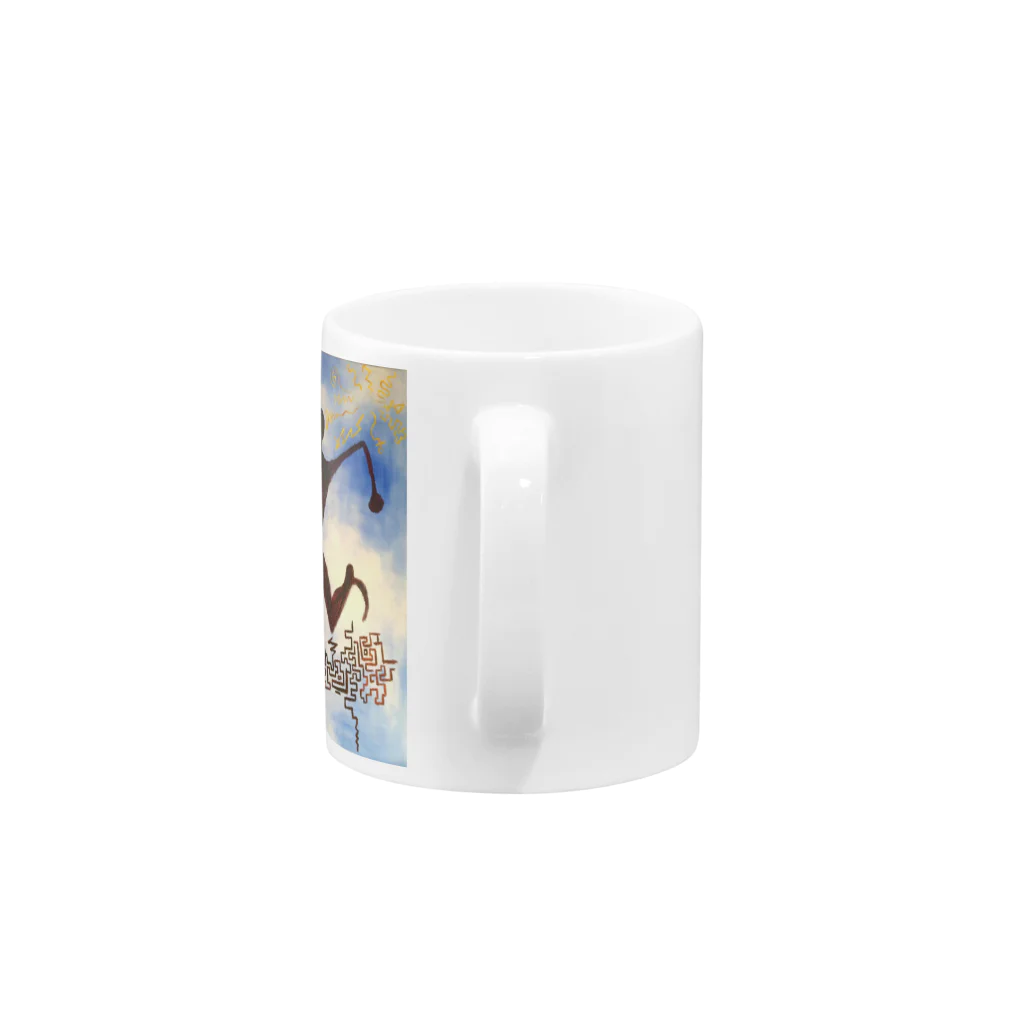 yasu_revolverの会話 Mug :handle