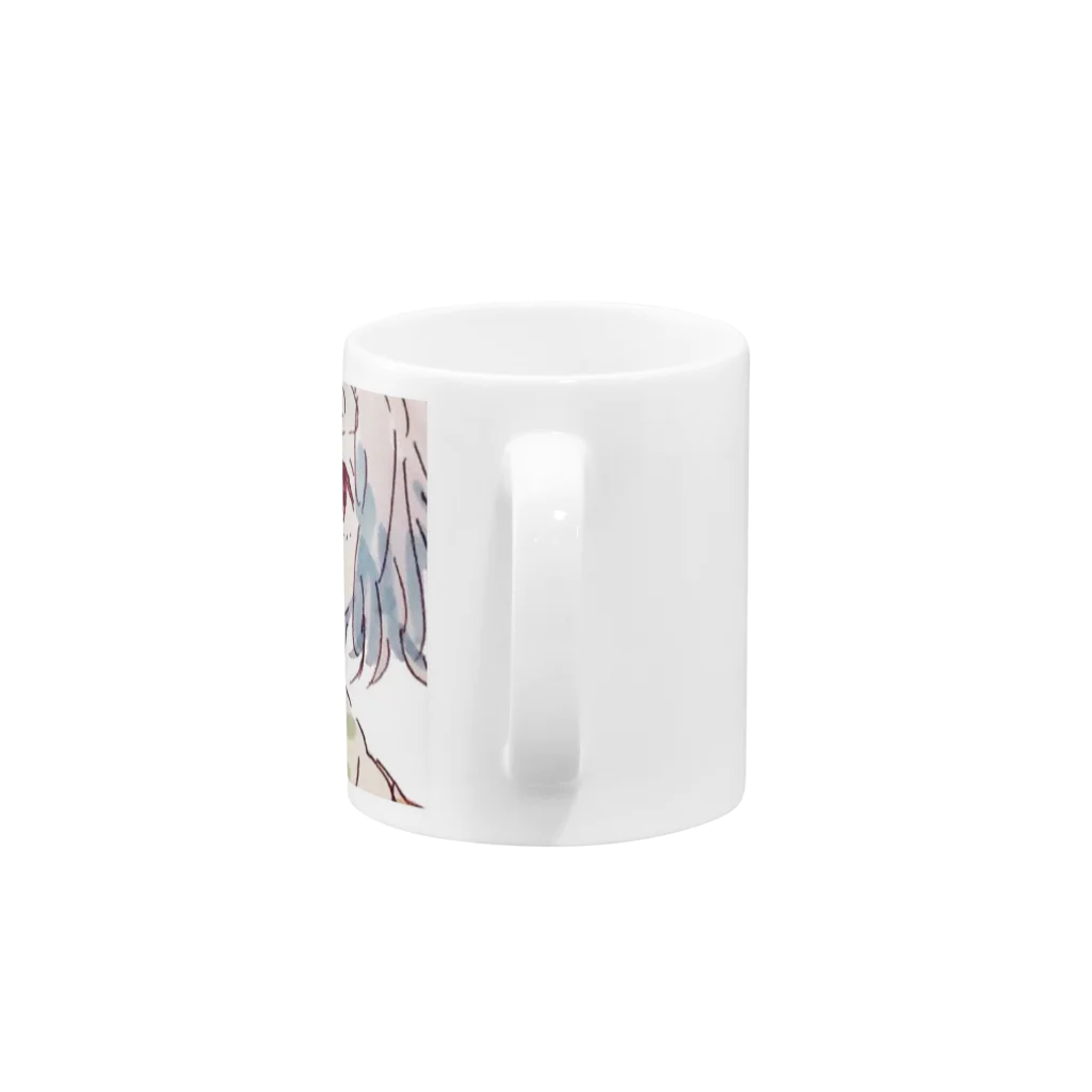 みいこのおねつ Mug :handle