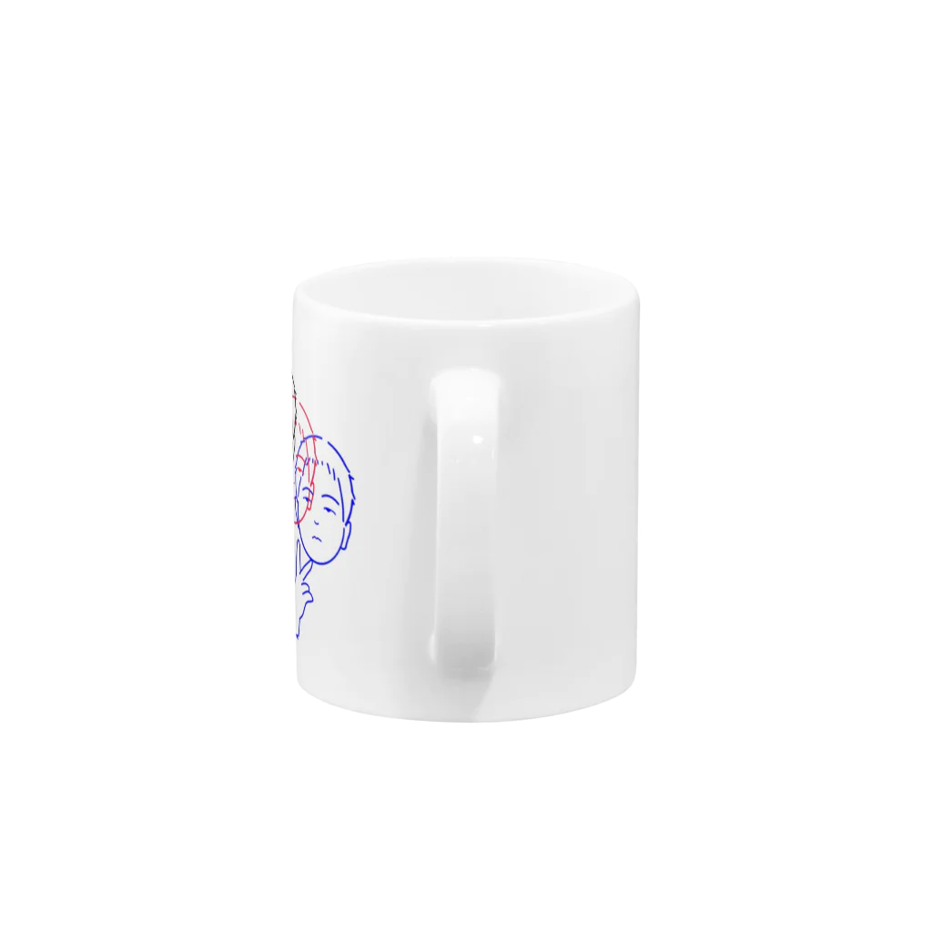 げりのwtf boy3 Mug :handle