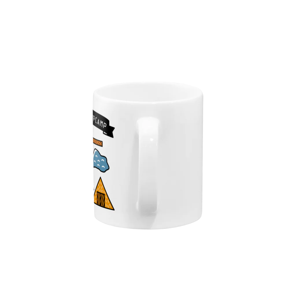 RIKOのCAMP CAMP CAMP Mug :handle