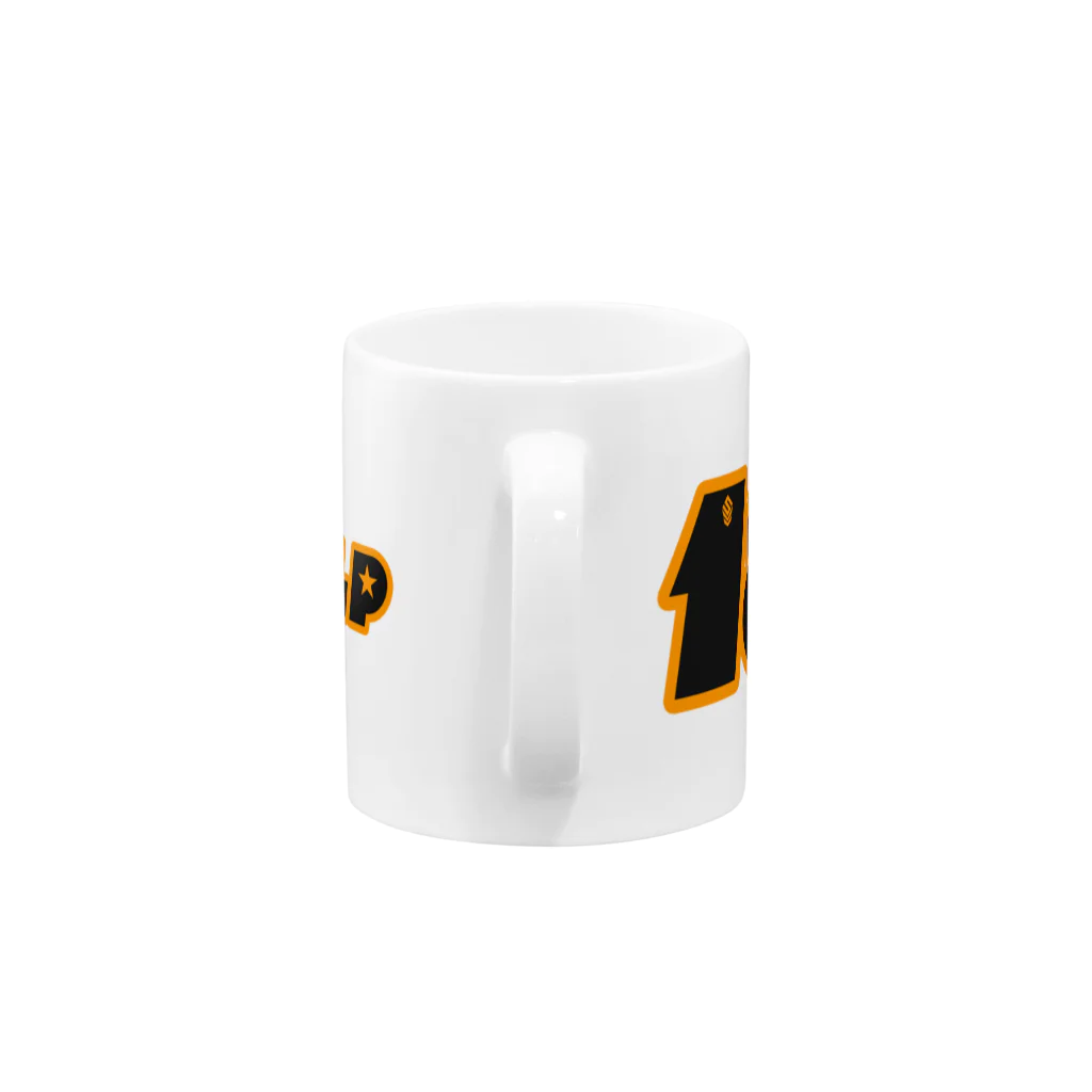 𝙎 𝙇 𝙋 ☻のNUMBER18. + SLP★【イエローロゴ】 Mug :handle