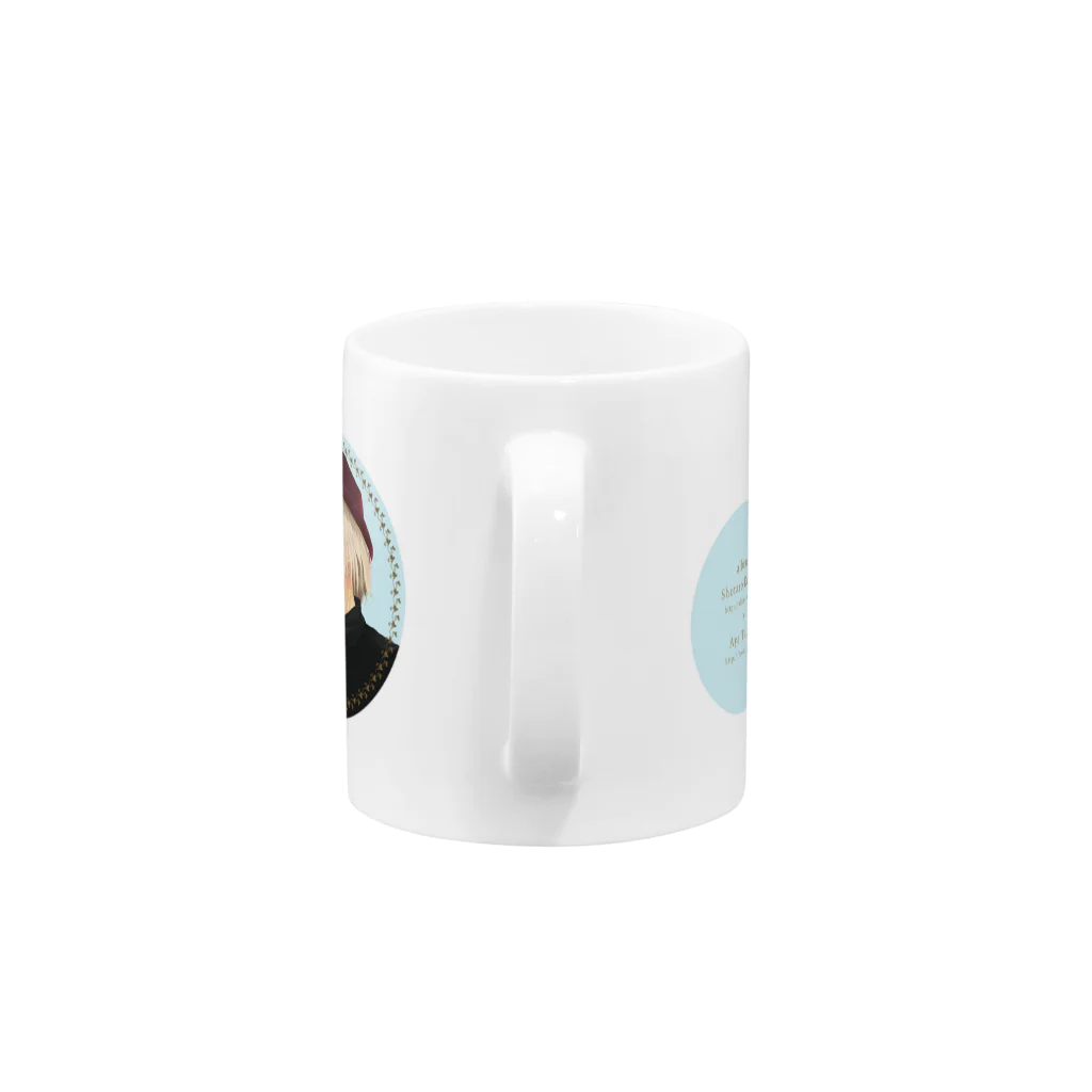 高瀬彩のalbino2 Mug :handle