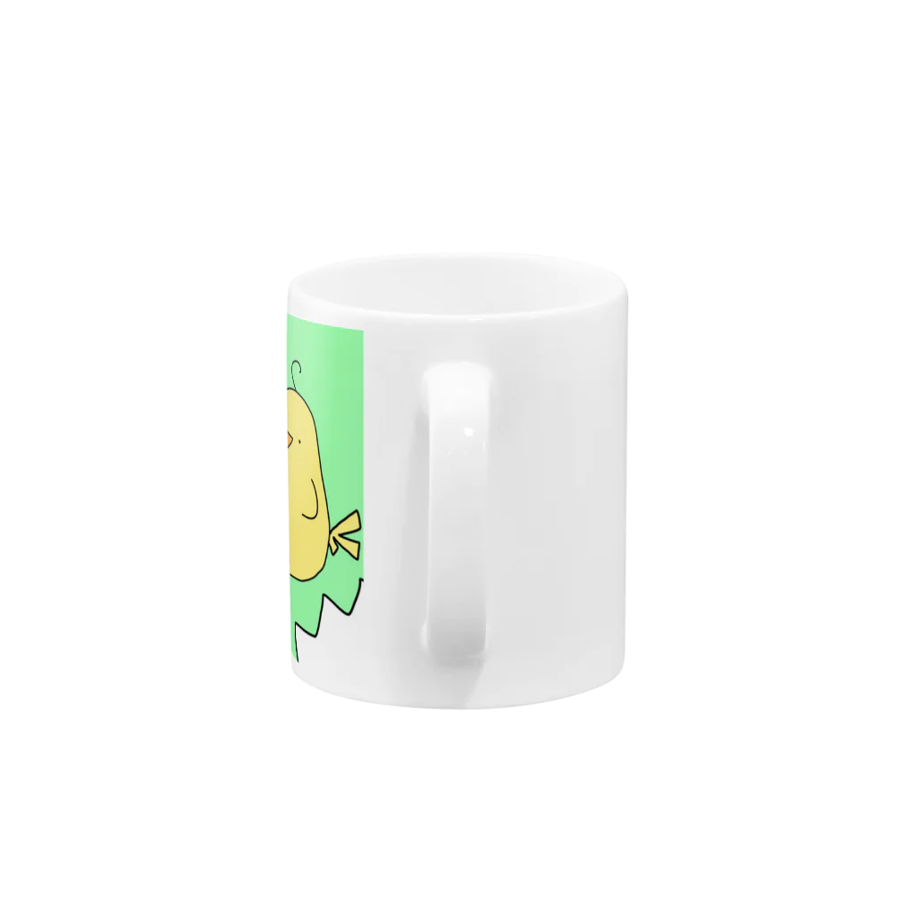 ひよこのひよこ Mug :handle