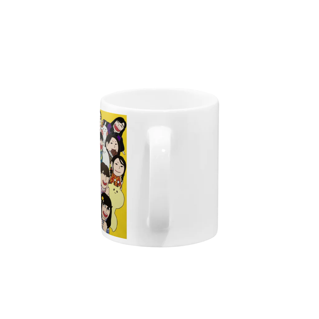 ゆうまの美P大集合 Mug :handle