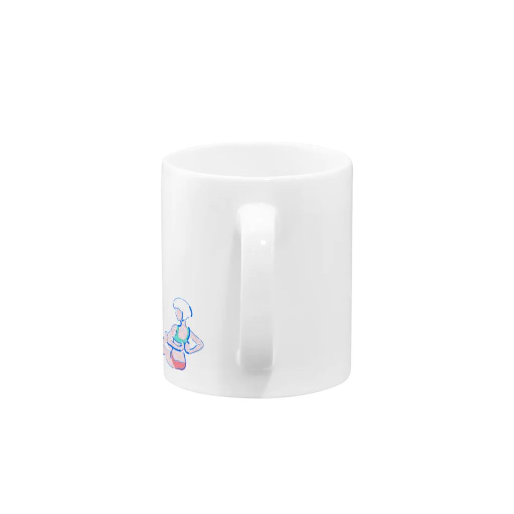 bowwowのunderwear Mug :handle