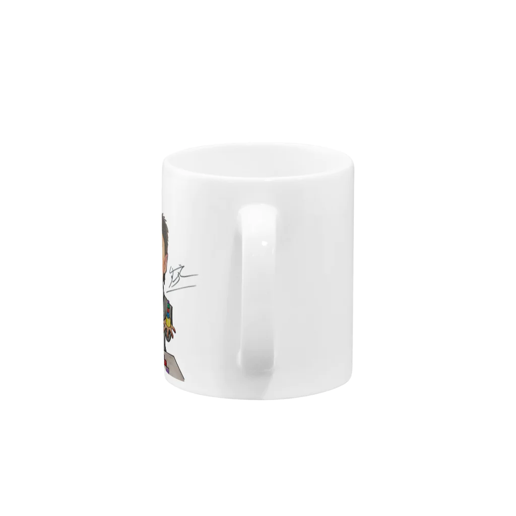 performer_sugorokuの大道芸人すごろくオリジナルマグカップ Mug :handle