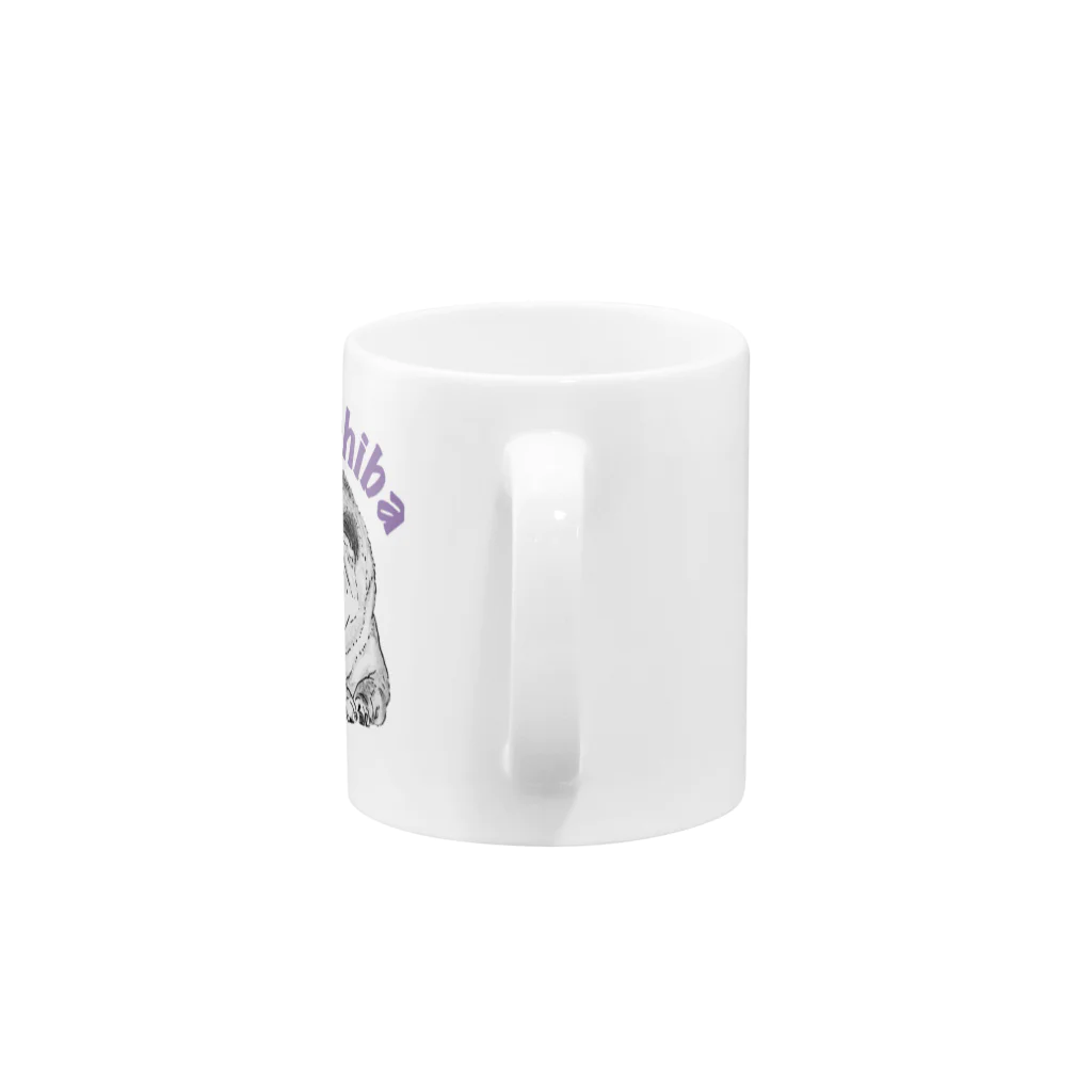 kokoshibaのガルルしばいぬ Mug :handle