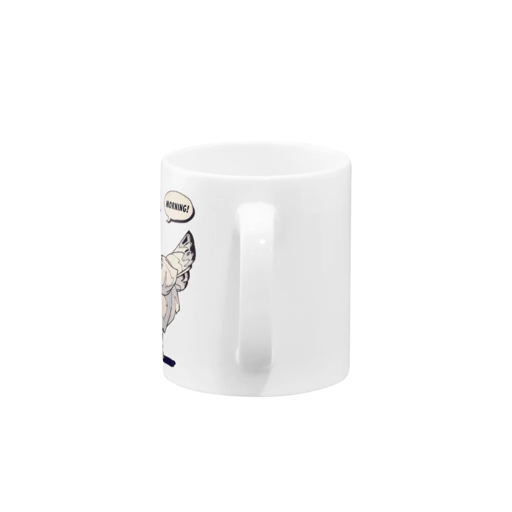 あっQ屋のGood morning! Mug :handle