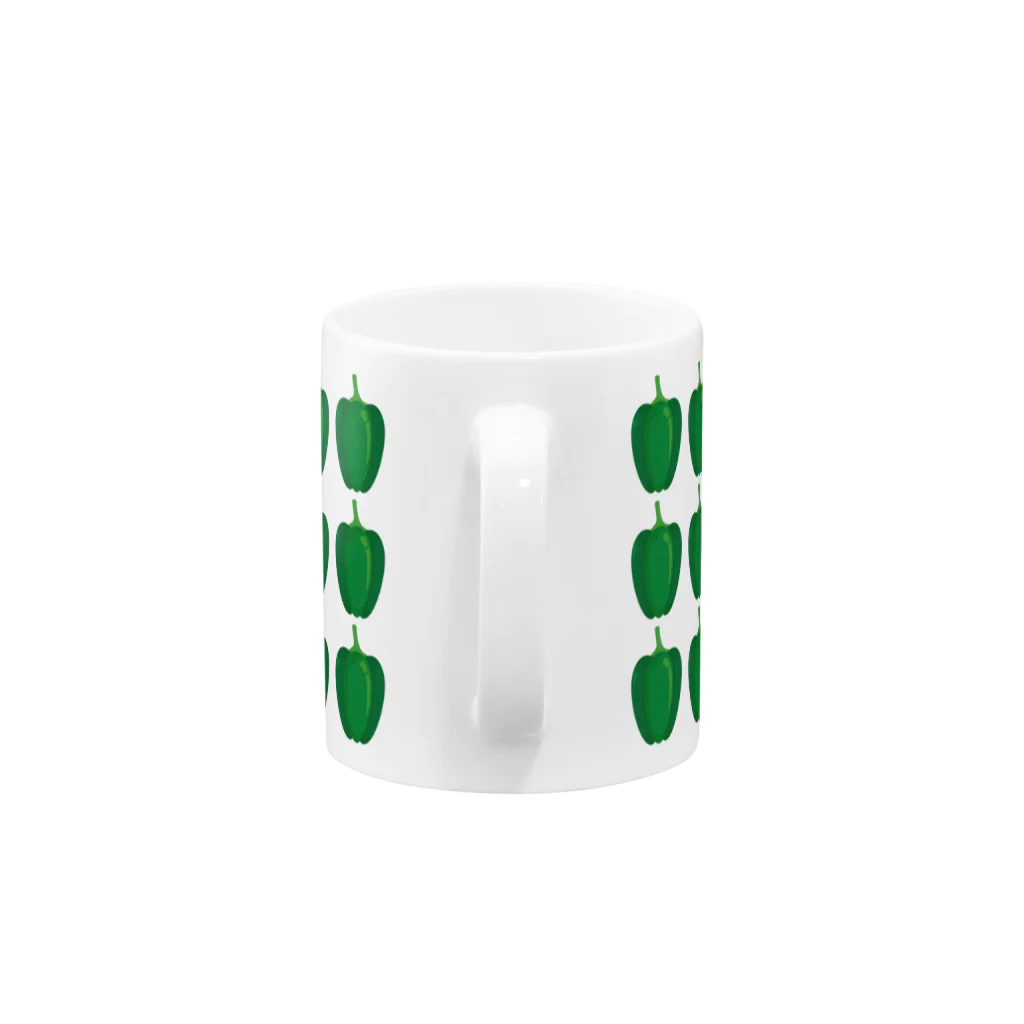 【公式】ジョンレノグッズショップのジョンレノ ピーマンマグ Mug :handle