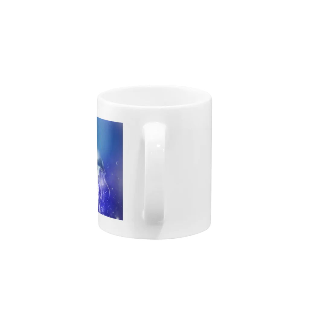 もちきん。の海月-浮- Mug :handle