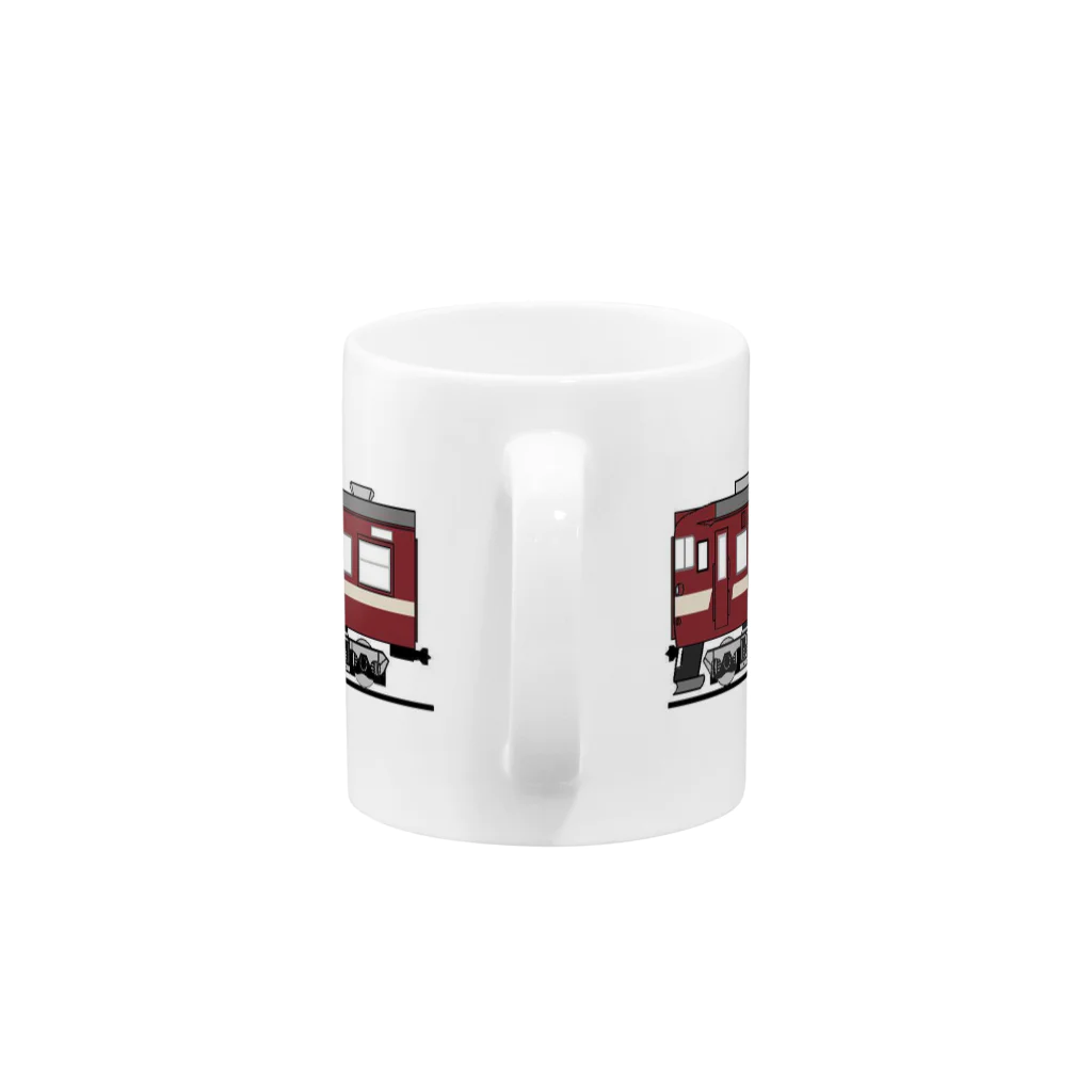 開運CROSS❖JAPAN。の電動機関車003 Mug :handle