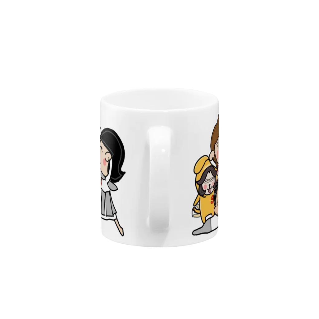 nakanumaのFriends Mug :handle