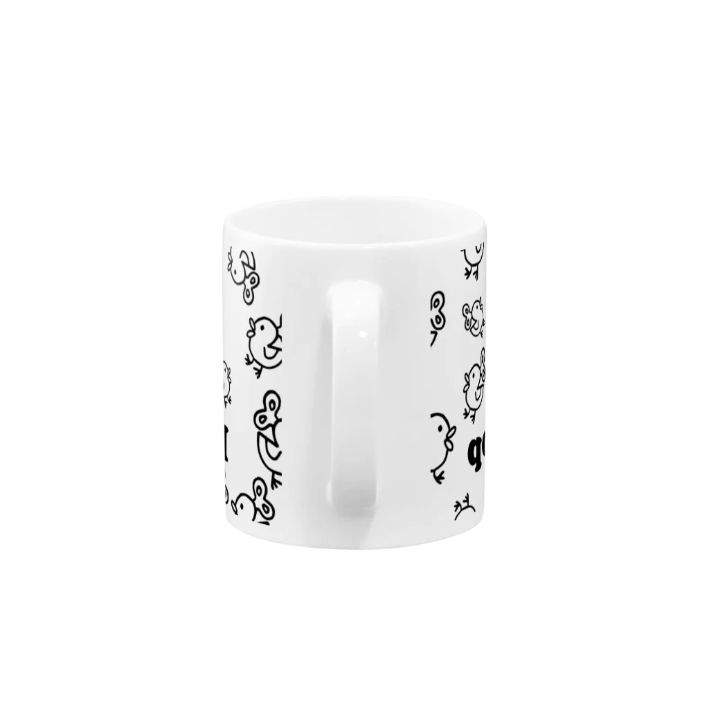 ろーかるといしょっぷのピヨ・ド・カンバーバチオ三世 Mug :handle