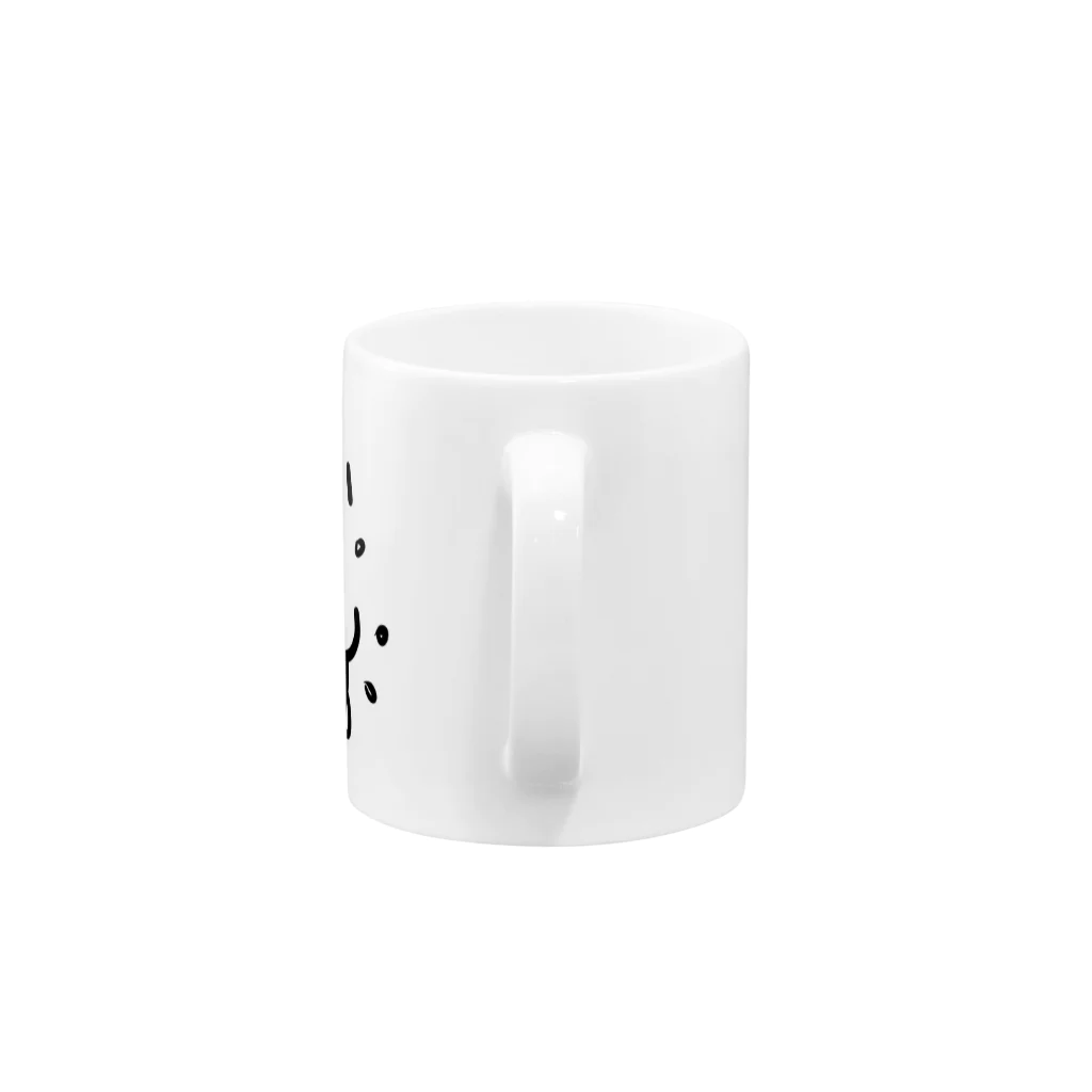 unununiummの食べながら喋る君 Mug :handle